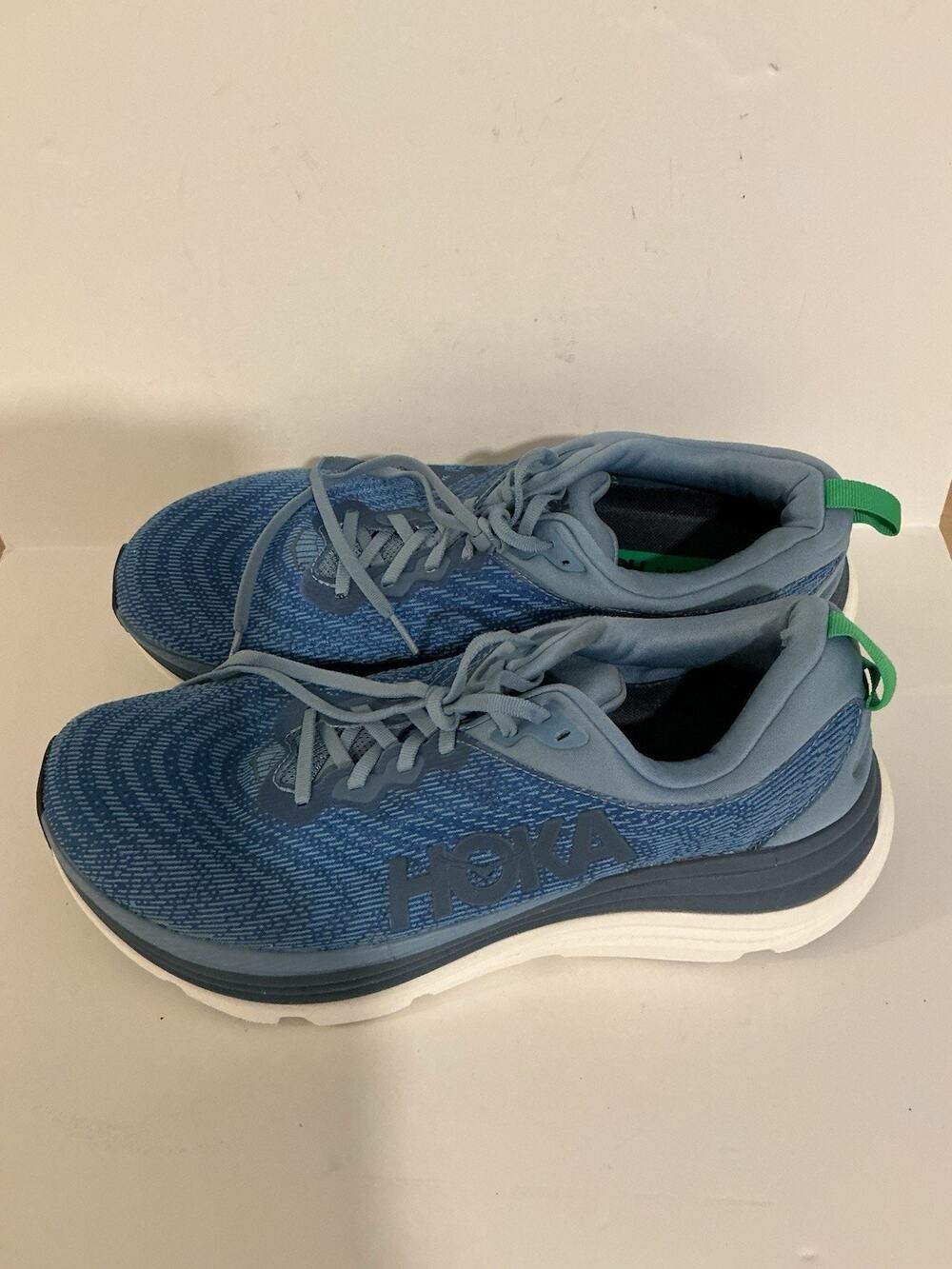 HOKA Gaviota 5 Wide Men’s 13D Light Blue Stability Running Shoes